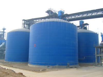 新政镇水泥钢板库改造