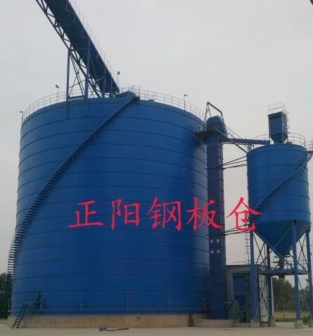 新政镇大型矿粉钢板库